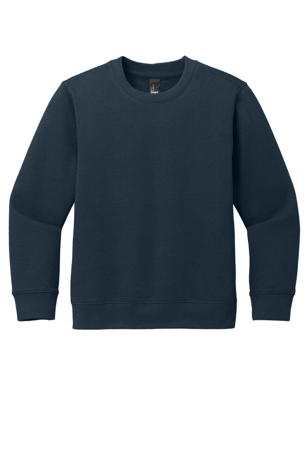District Youth V.I.T. Fleece Crew. DT6104Y (Choose Your Design)