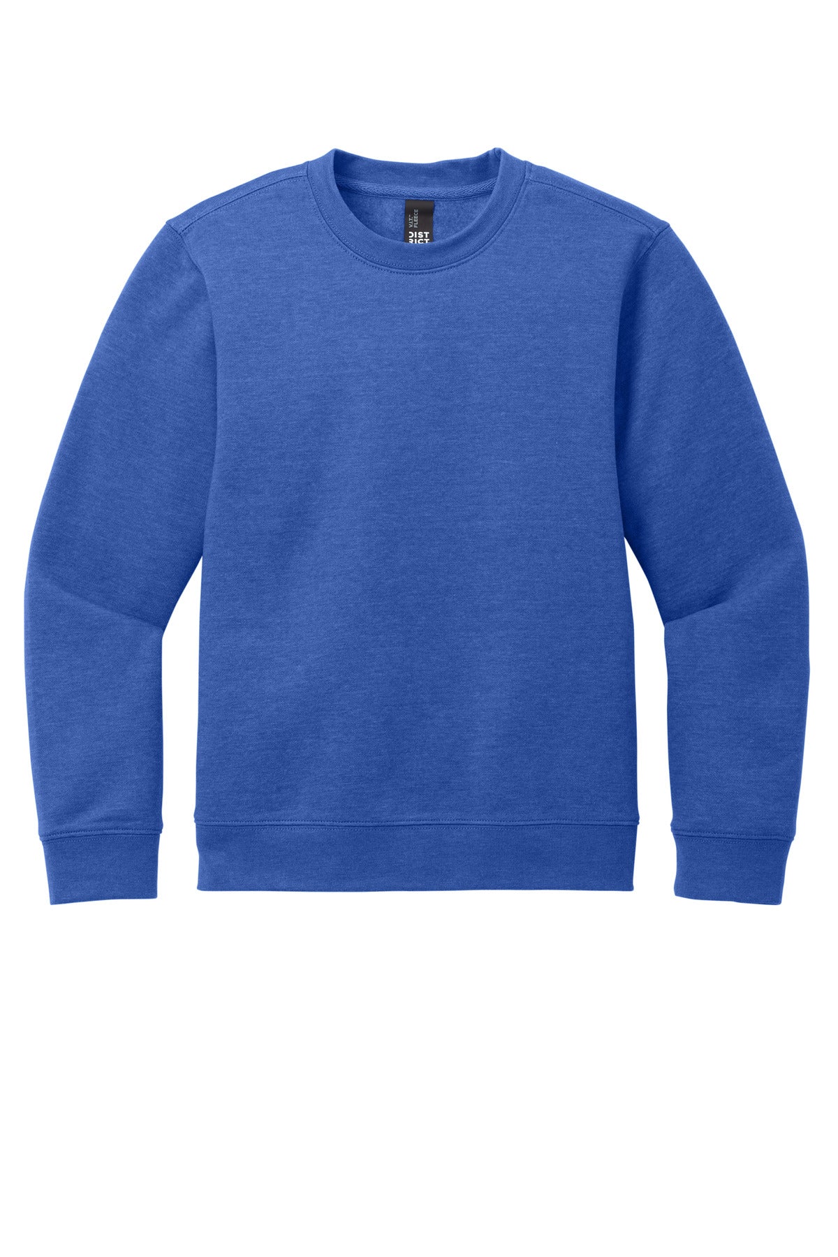 District Youth V.I.T. Fleece Crew. DT6104Y (Choose Your Design)