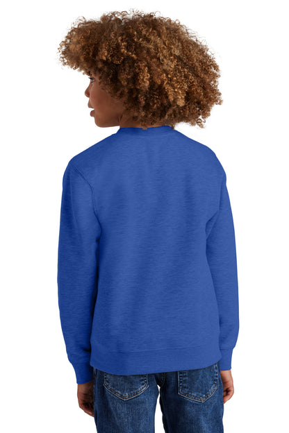 District Youth V.I.T. Fleece Crew. DT6104Y (Choose Your Design)