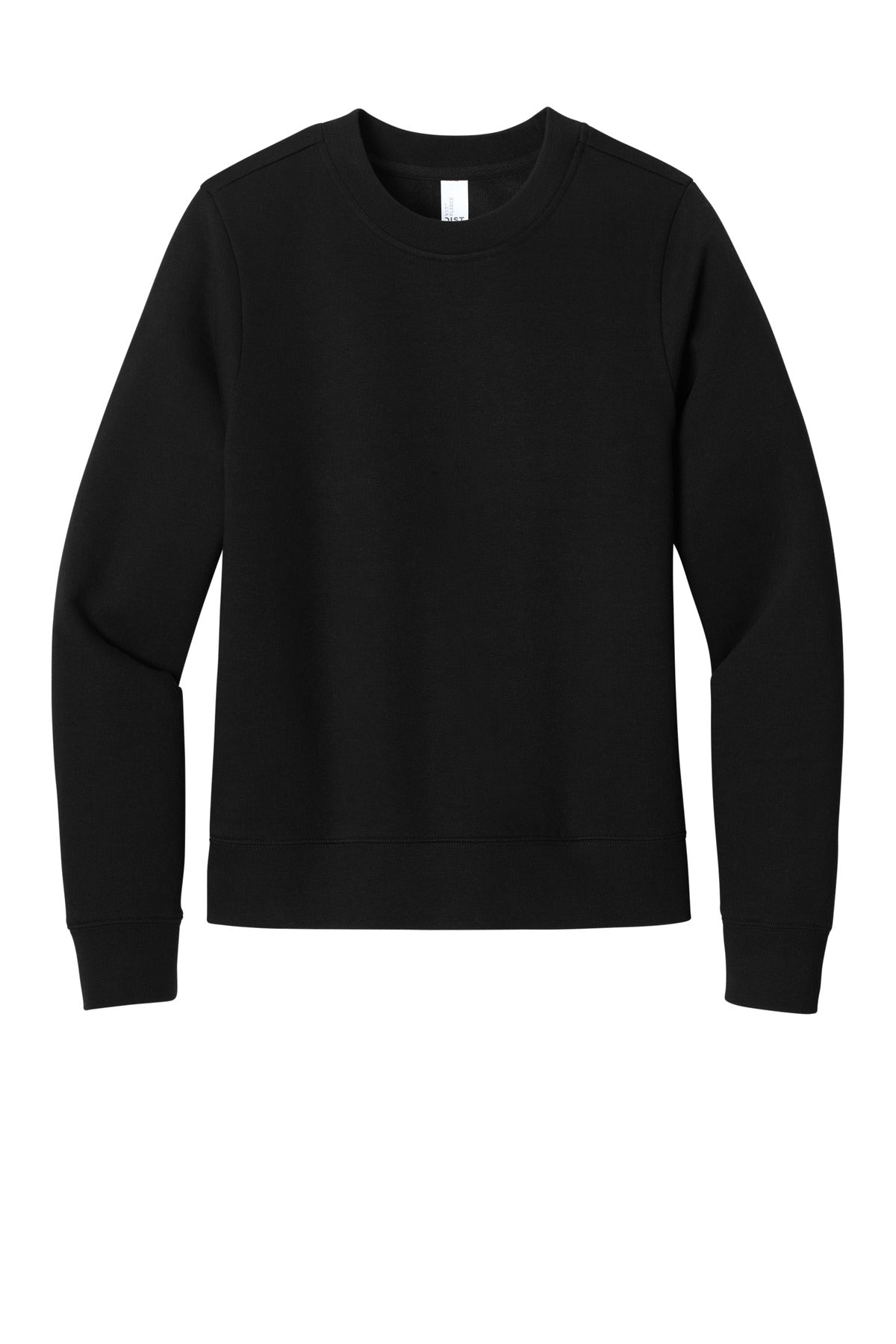 District Women's V.I.T. Fleece Crew. DT6105 (Choose Your Design)