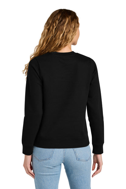 District Women's V.I.T. Fleece Crew. DT6105 (Choose Your Design)