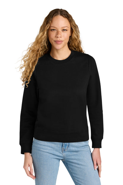 District Women's V.I.T. Fleece Crew. DT6105 (Choose Your Design)