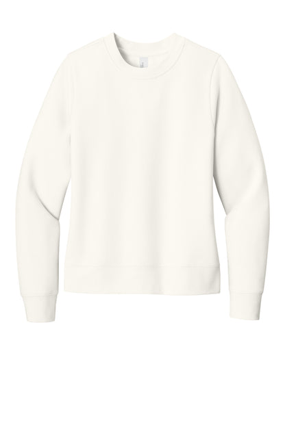 District Women's V.I.T. Fleece Crew. DT6105 (Choose Your Design)