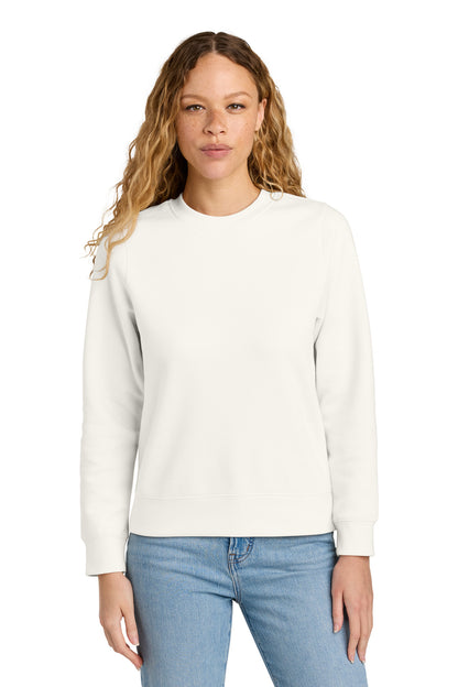 District Women's V.I.T. Fleece Crew. DT6105 (Choose Your Design)