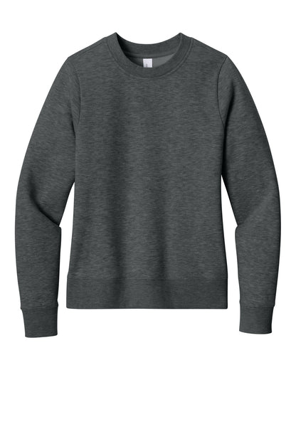 District Women's V.I.T. Fleece Crew. DT6105 (Choose Your Design)