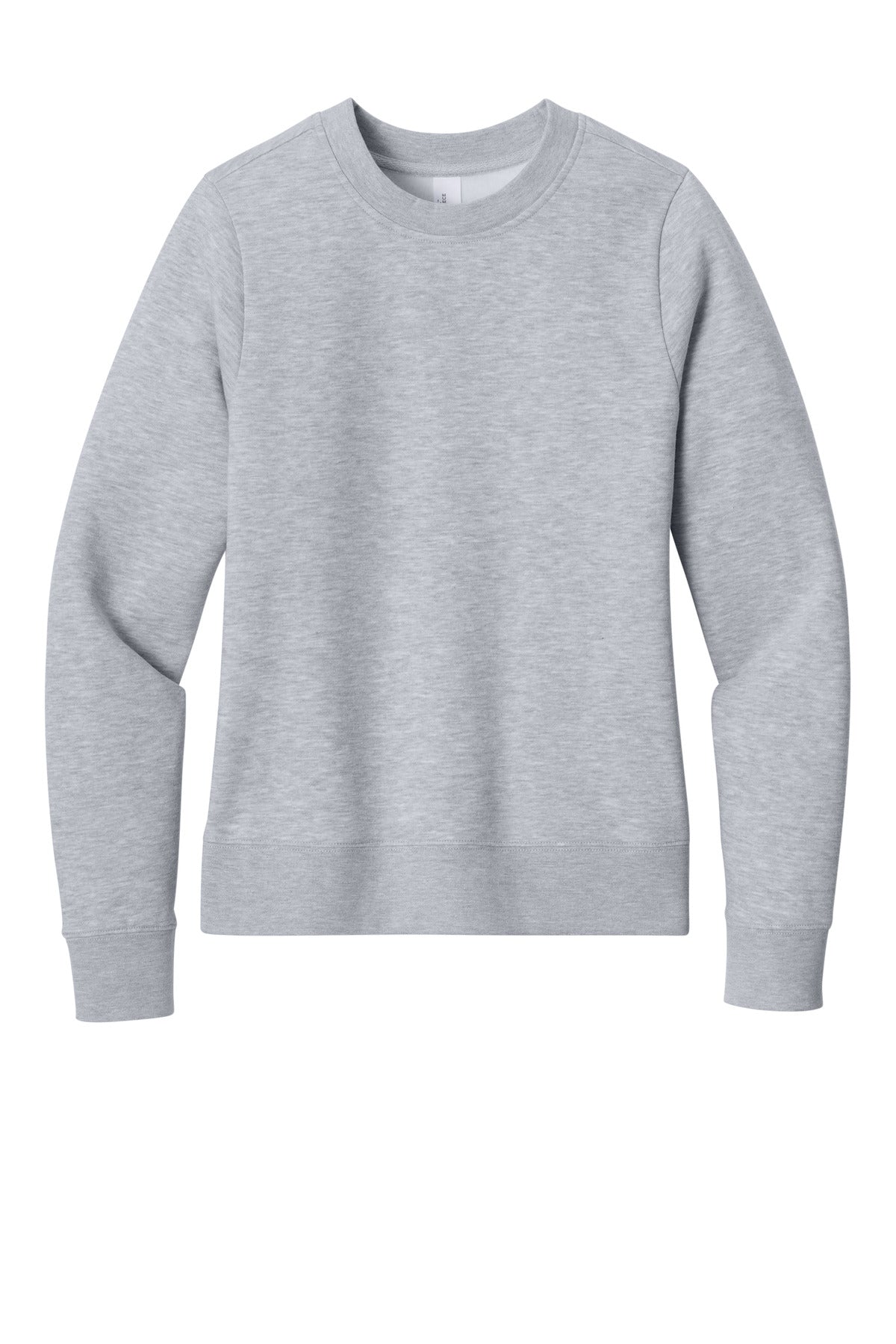District Women's V.I.T. Fleece Crew. DT6105 (Choose Your Design)