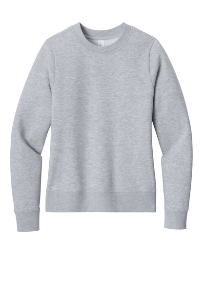 District Women's V.I.T. Fleece Crew. DT6105 (Choose Your Design)