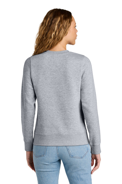 District Women's V.I.T. Fleece Crew. DT6105 (Choose Your Design)