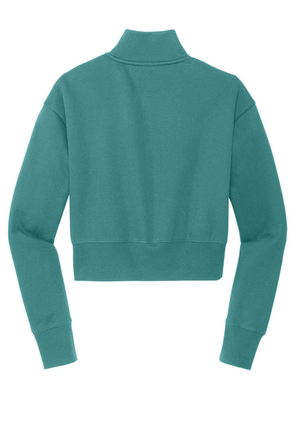 District Women's V.I.T. Fleece 1/2-Zip. DT6111 (Choose Your Design)