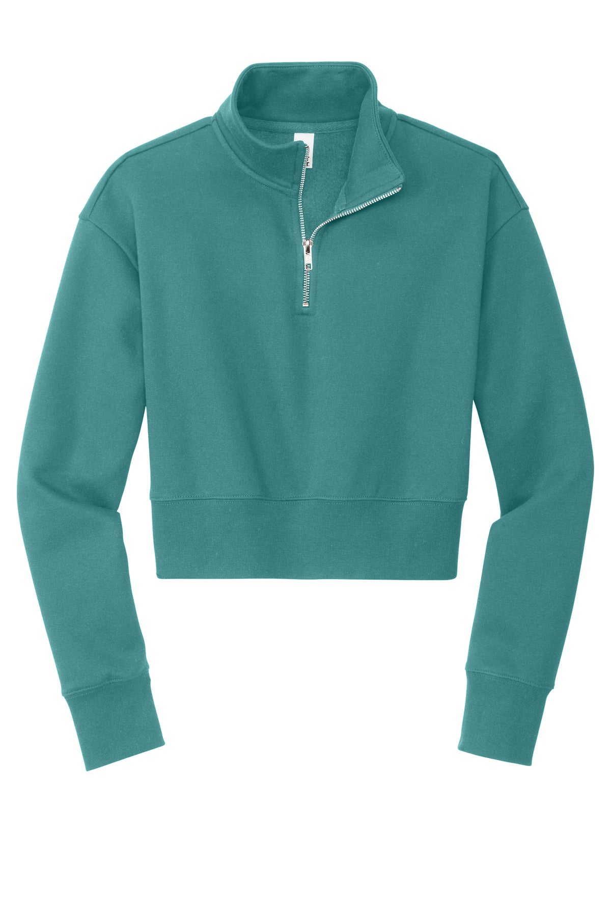 District Women's V.I.T. Fleece 1/2-Zip. DT6111 (Choose Your Design)