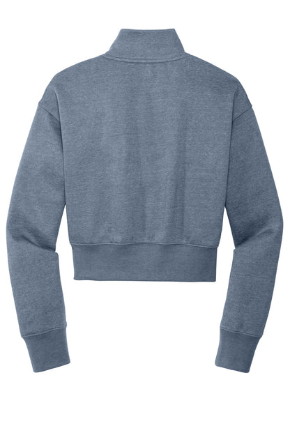 District Women's V.I.T. Fleece 1/2-Zip. DT6111 (Choose Your Design)