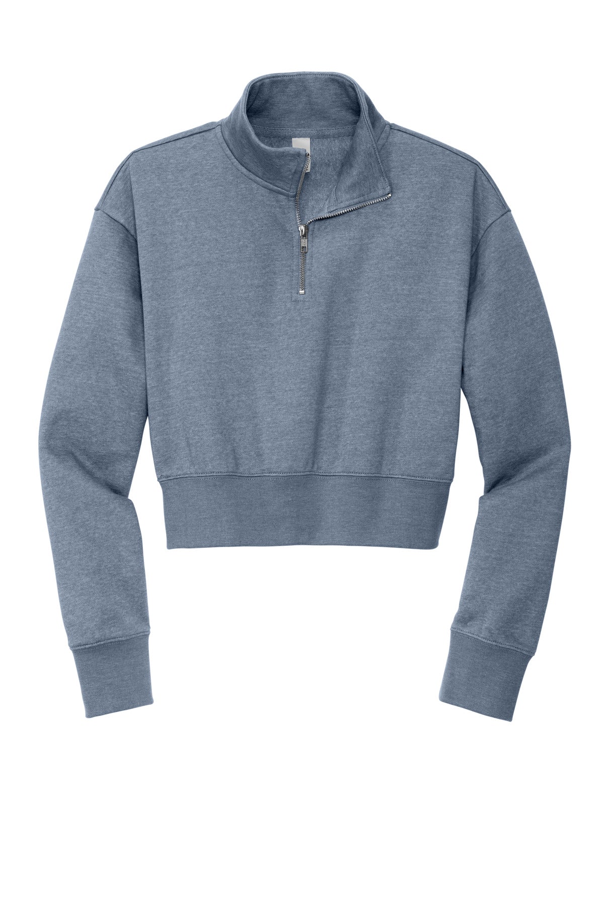 District Women's V.I.T. Fleece 1/2-Zip. DT6111 (Choose Your Design)
