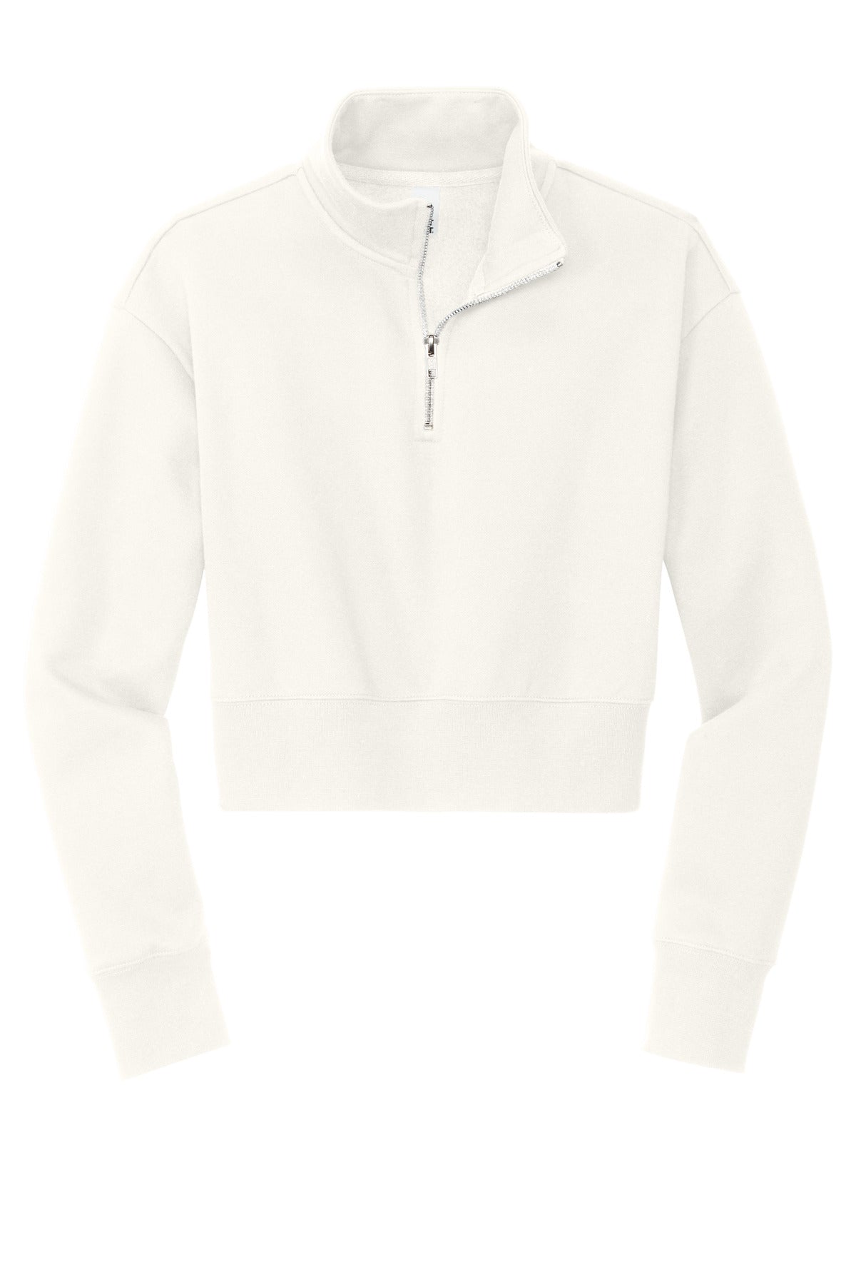 District Women's V.I.T. Fleece 1/2-Zip. DT6111 (Choose Your Design)