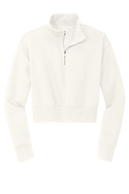 District Women's V.I.T. Fleece 1/2-Zip. DT6111 (Choose Your Design)