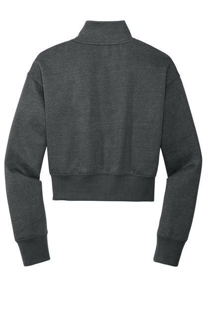 District Women's V.I.T. Fleece 1/2-Zip. DT6111 (Choose Your Design)
