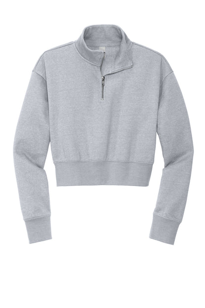 District Women's V.I.T. Fleece 1/2-Zip. DT6111 (Choose Your Design)