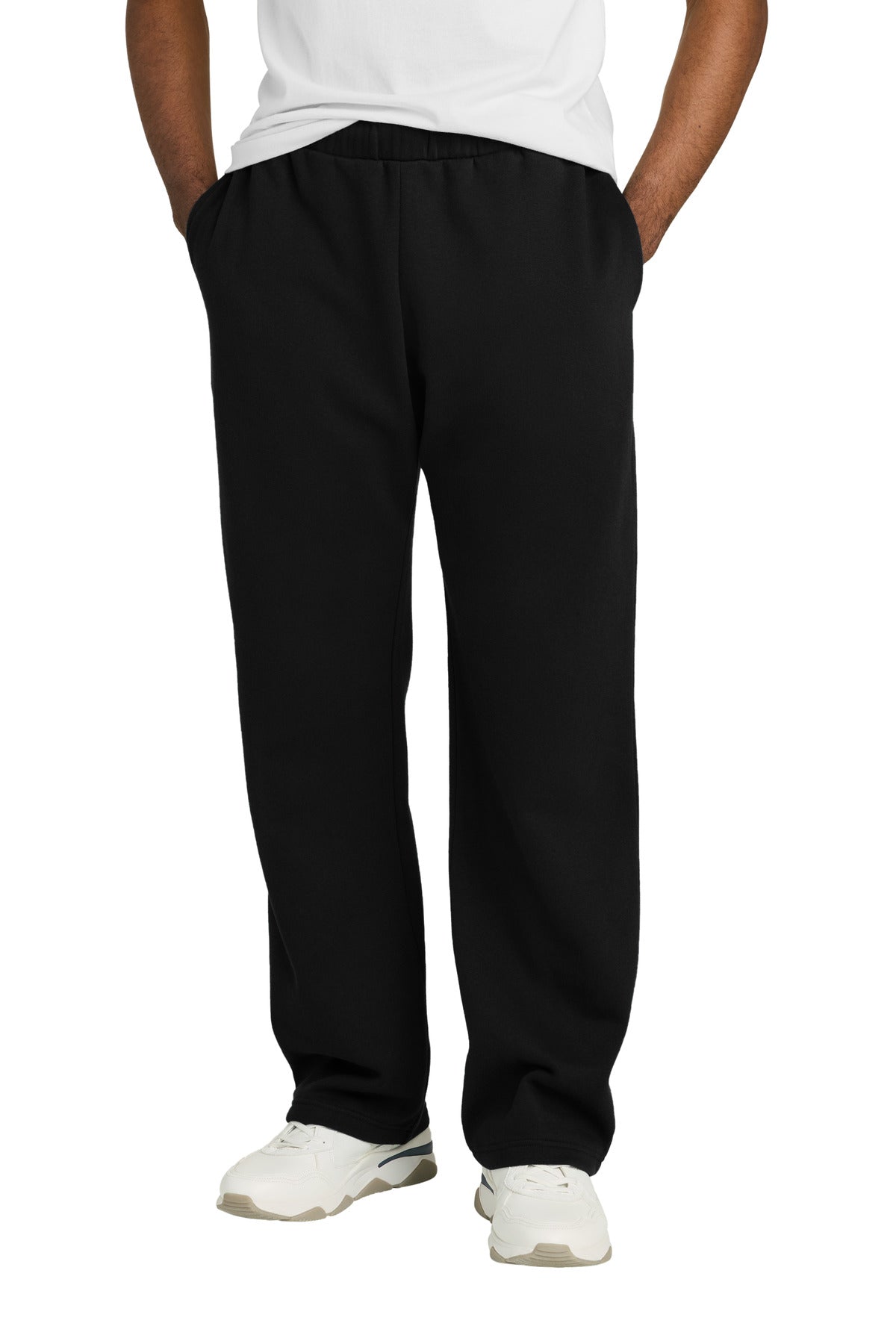 District V.I.T. Fleece Open-Bottom Sweatpant. DT6117 (Choose Your Design)
