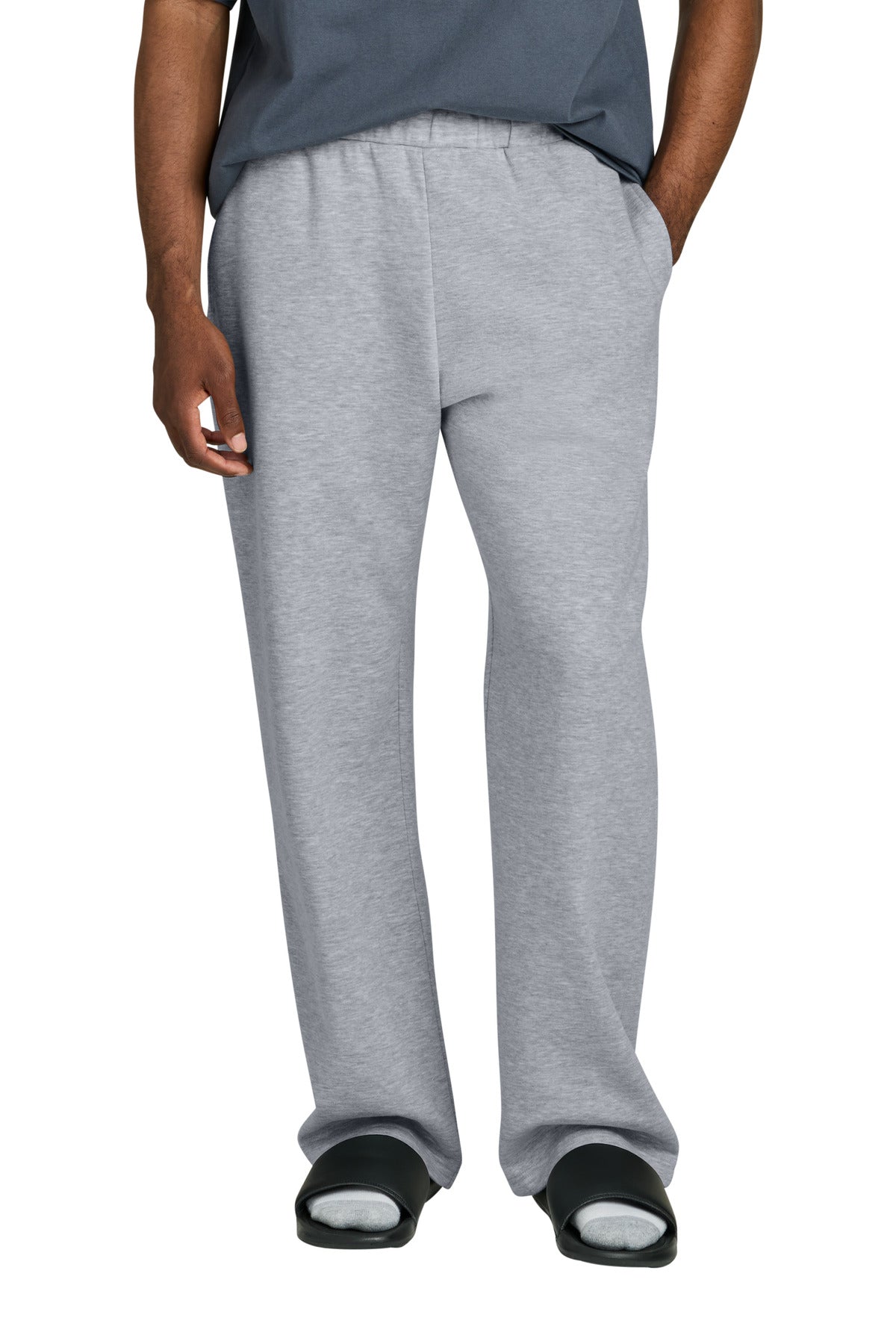 District V.I.T. Fleece Open-Bottom Sweatpant. DT6117 (Choose Your Design)