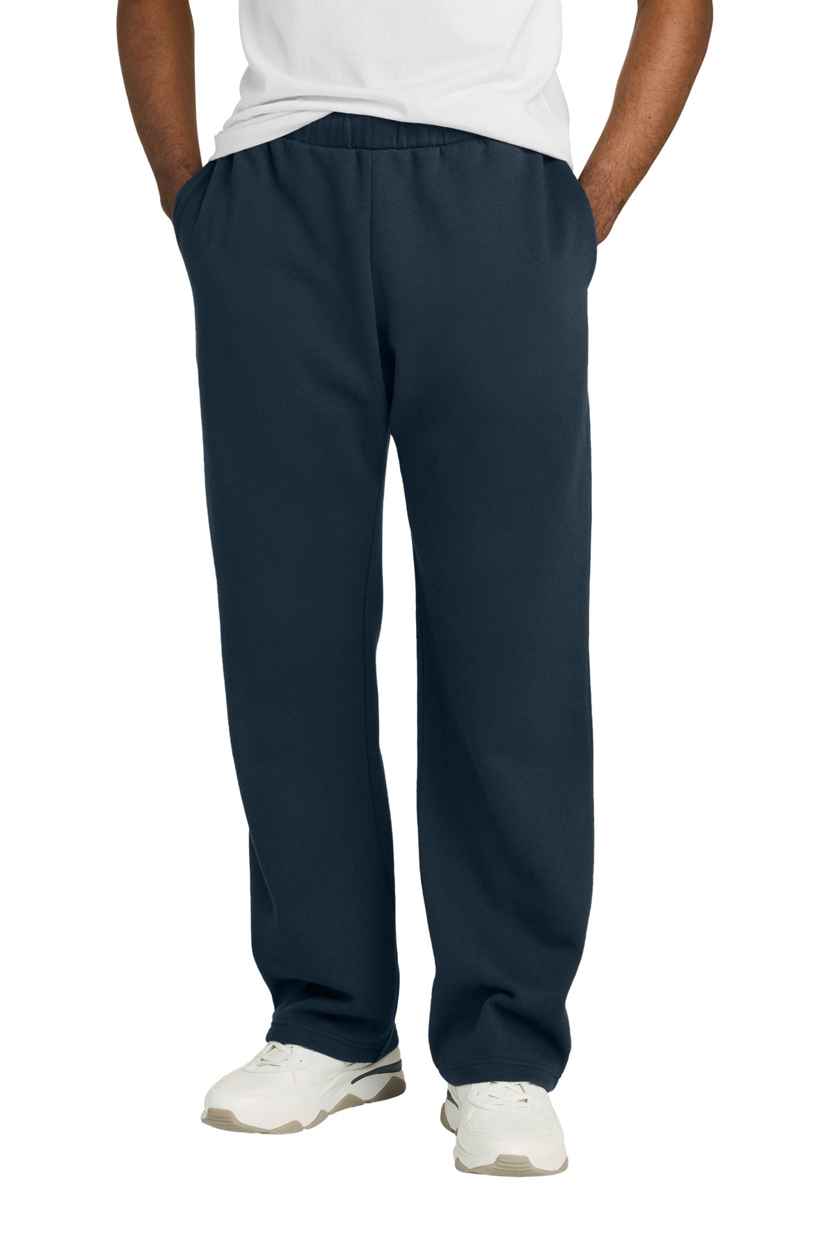 District V.I.T. Fleece Open-Bottom Sweatpant. DT6117 (Choose Your Design)