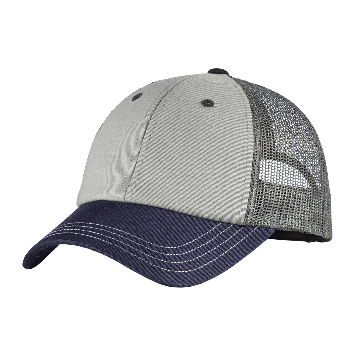 District Tri-Tone Mesh Back Cap. DT616 (Choose Your Design)