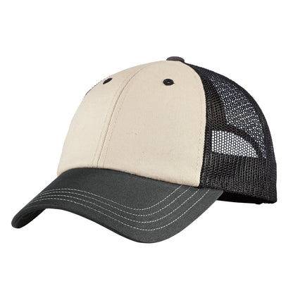 District Tri-Tone Mesh Back Cap. DT616 (Choose Your Design)
