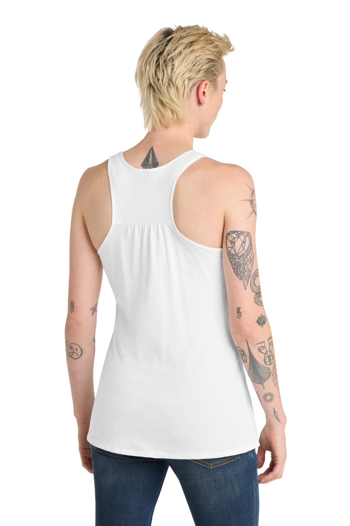 District  Women's V.I.T.  Racerback Tank. DT6302
