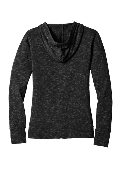 District Women's Medal Full-Zip Hoodie. DT665 (Choose Your Design)