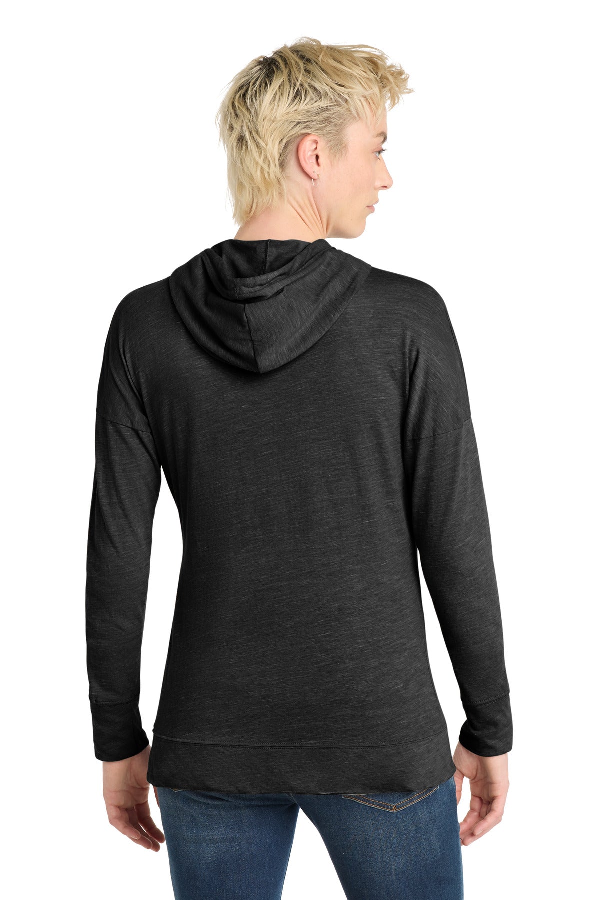 District Women's Medal Full-Zip Hoodie. DT665 (Choose Your Design)