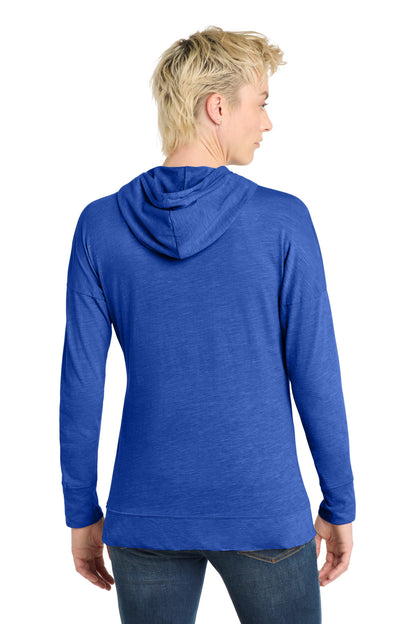 District Women's Medal Full-Zip Hoodie. DT665 (Choose Your Design)