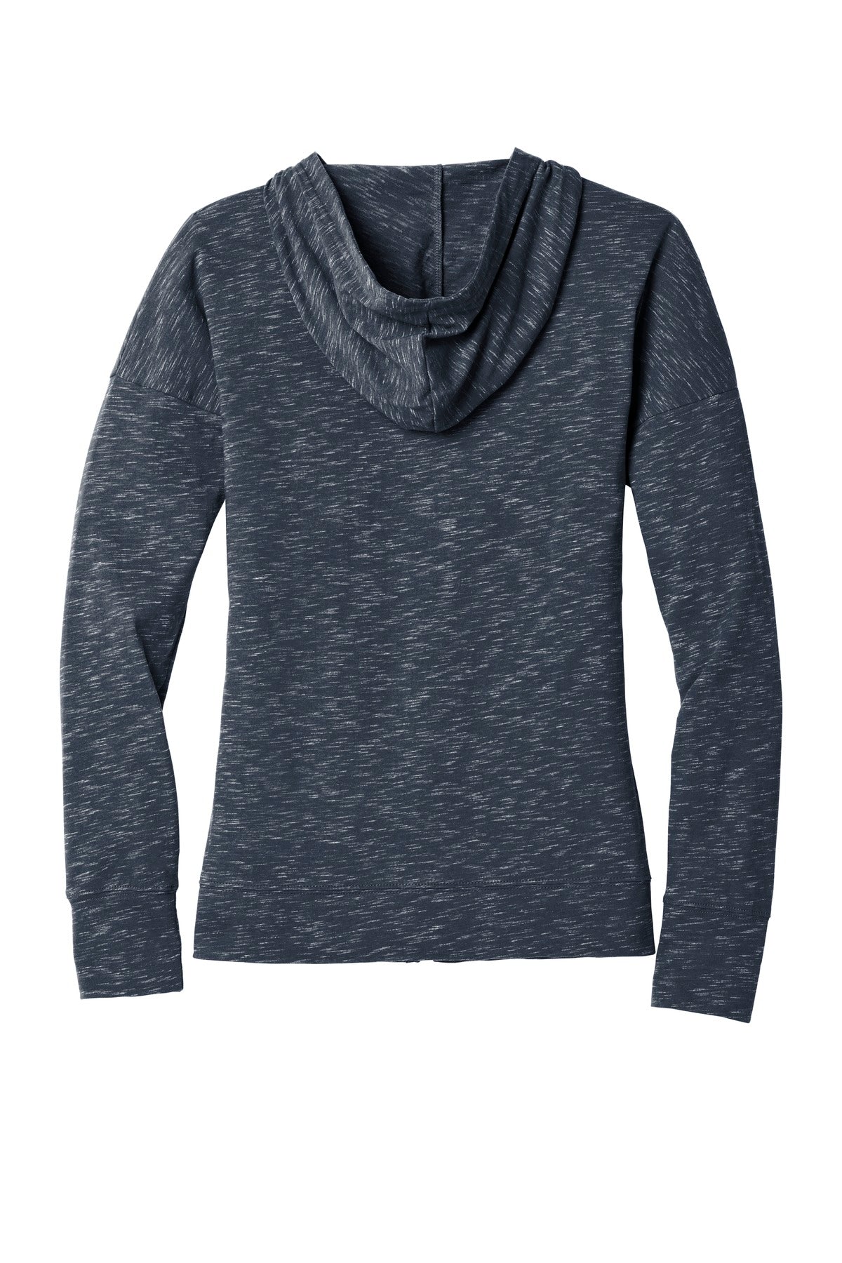 District Women's Medal Full-Zip Hoodie. DT665 (Choose Your Design)
