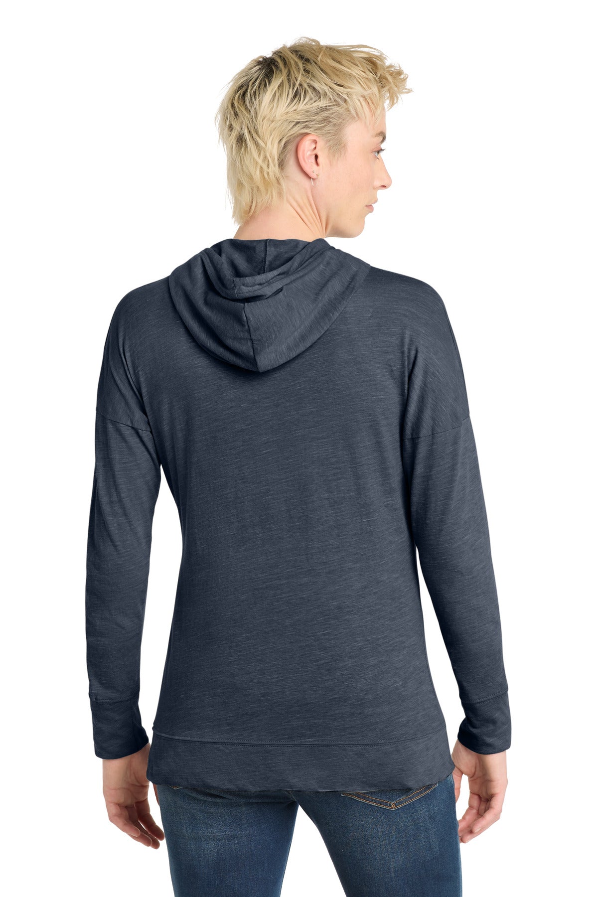 District Women's Medal Full-Zip Hoodie. DT665 (Choose Your Design)
