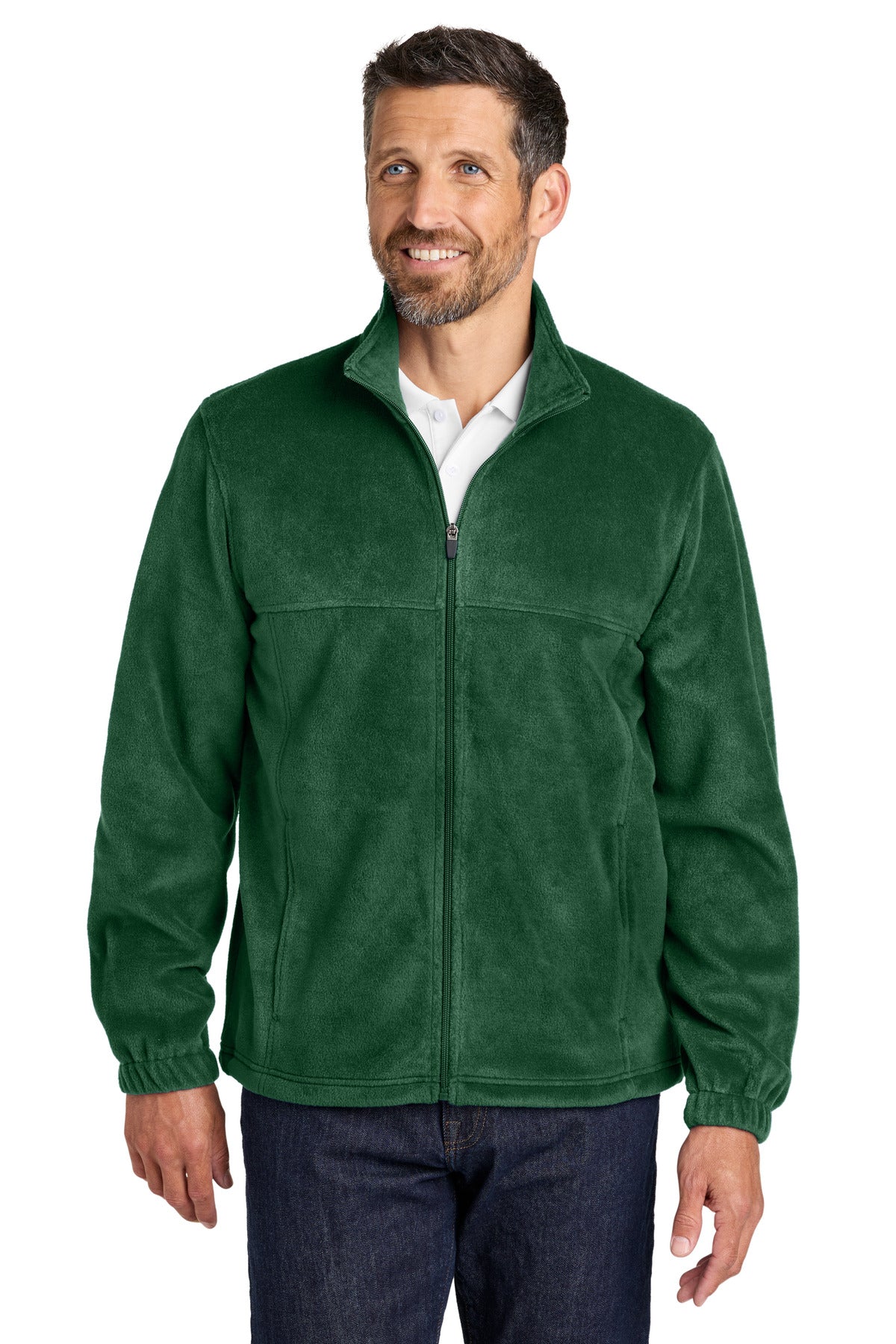 Port Authority Plush Fleece Full-Zip Jacket. F190 (Choose Your Design)