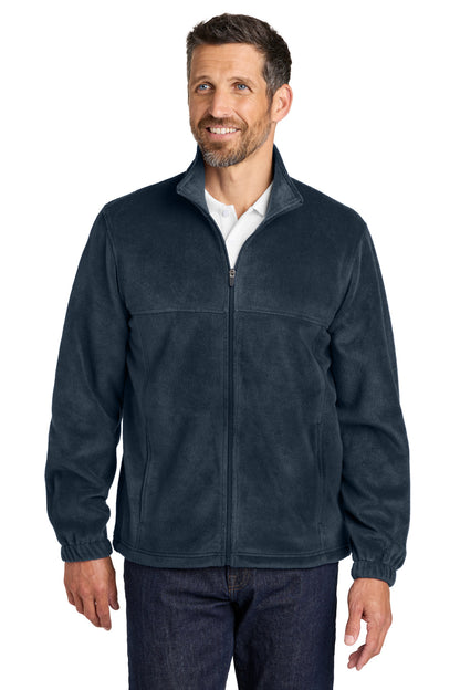 Port Authority Plush Fleece Full-Zip Jacket. F190 (Choose Your Design)