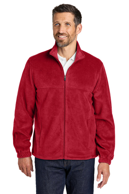 Port Authority Plush Fleece Full-Zip Jacket. F190 (Choose Your Design)