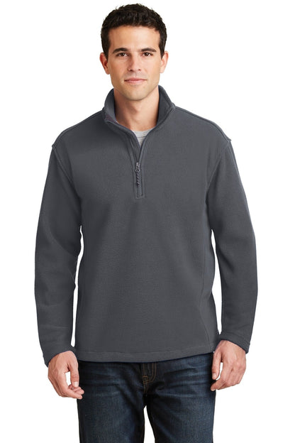 Port Authority Value Fleece 1/4-Zip Pullover. F218 (Choose Your Logo)