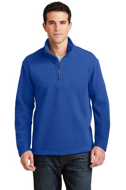 Port Authority Value Fleece 1/4-Zip Pullover. F218 (Choose Your Logo)