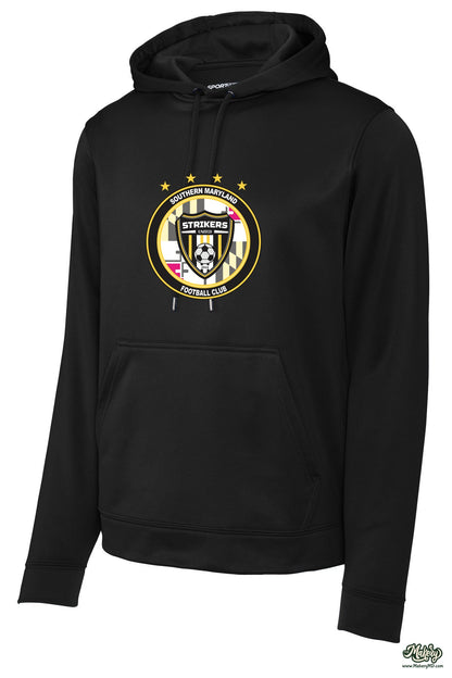Performance Hoodie / Black / front