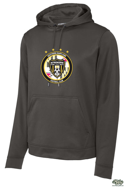 Performance Hoodie / Iron Grey / front