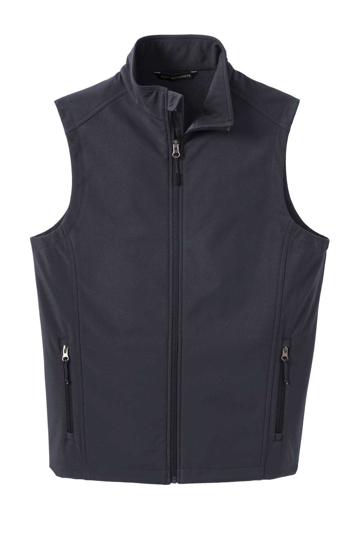 Port Authority Core Soft Shell Vest. J325 (Choose Your Design)