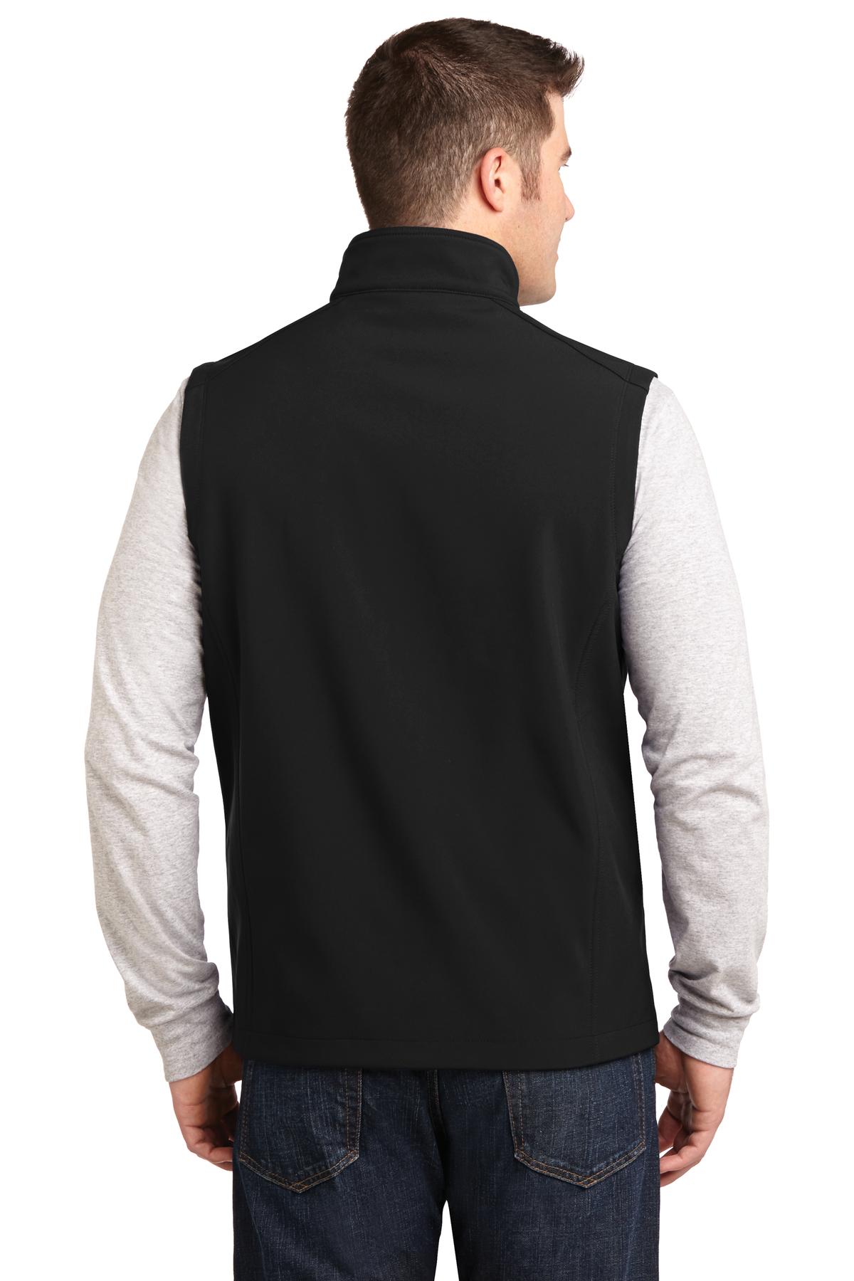 Port Authority Core Soft Shell Vest. J325 (Choose Your Design)