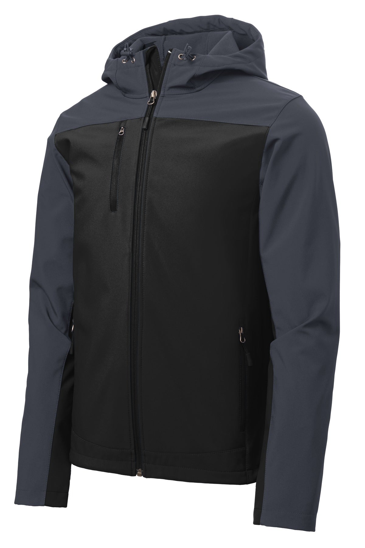 Port Authority Hooded Core Soft Shell Jacket. J335 (Choose Your Design)