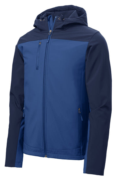 Port Authority Hooded Core Soft Shell Jacket. J335 (Choose Your Design)