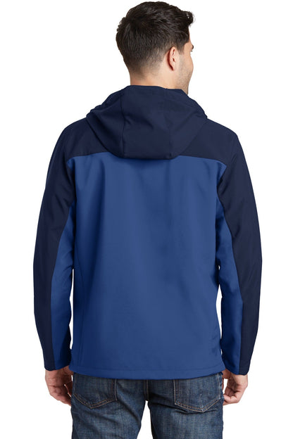 Port Authority Hooded Core Soft Shell Jacket. J335 (Choose Your Design)