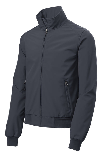 Port Authority Soft Shell Bomber Jacket. J337 (Choose Your Design)