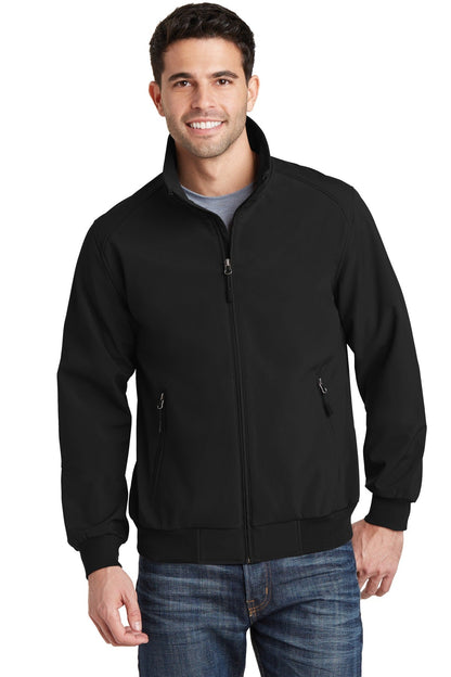 Port Authority Soft Shell Bomber Jacket. J337 (Choose Your Design)