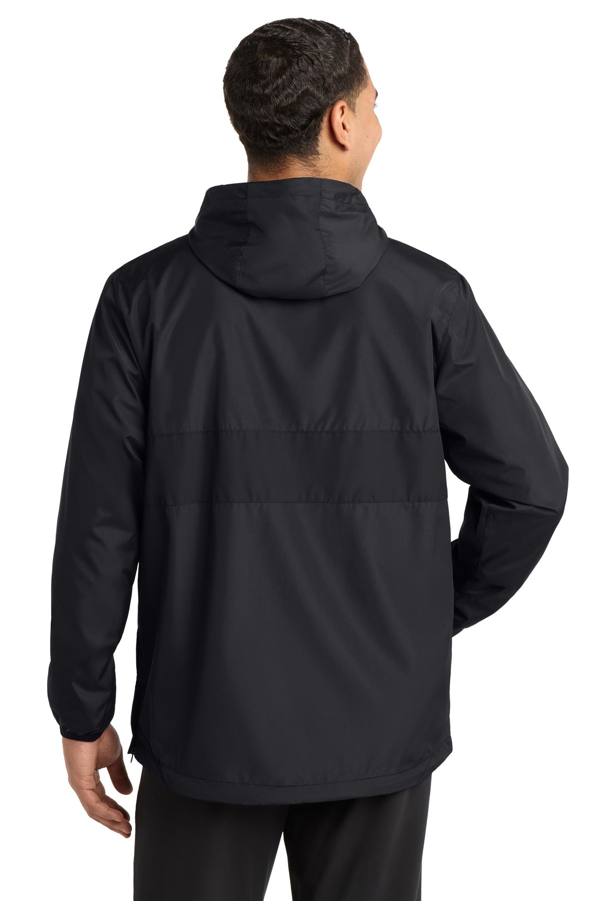 Sport-Tek Zipped Pocket Anorak. JST65 (Choose Your Design)