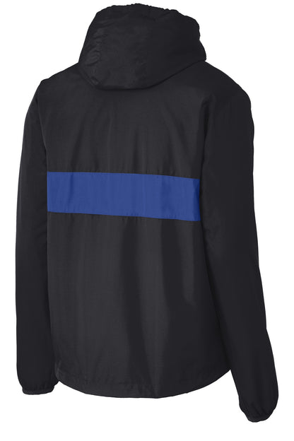 Sport-Tek Zipped Pocket Anorak. JST65 (Choose Your Design)