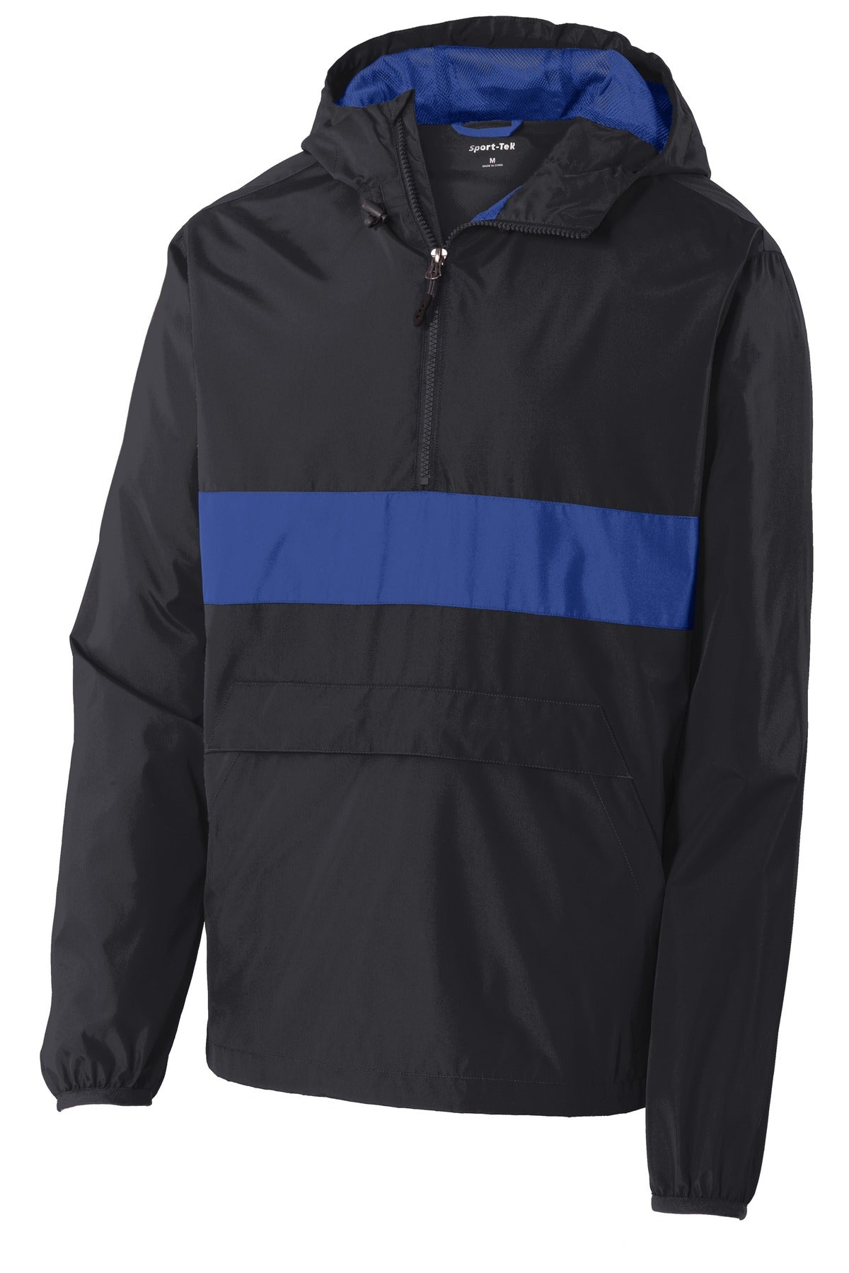 Sport-Tek Zipped Pocket Anorak. JST65 (Choose Your Design)