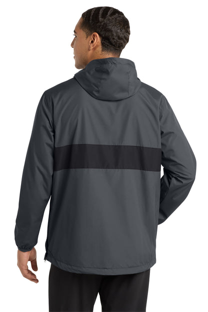Sport-Tek Zipped Pocket Anorak. JST65 (Choose Your Design)