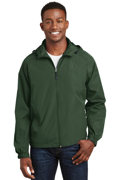 Sport-Tek Hooded Raglan Jacket. JST73 (Choose Your Design)